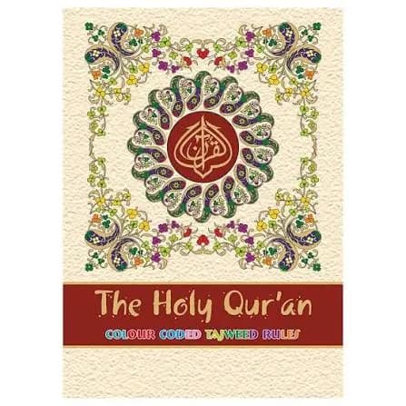 The Holy Quran Colour Coded Tajweed Rules (Ref.126)