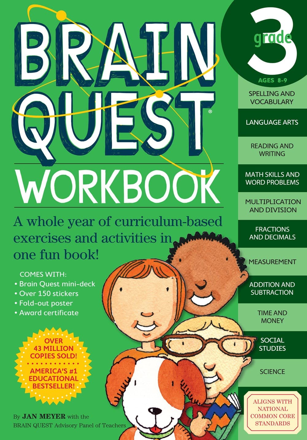 BRAIN QUEST WORKBOOK: GRADE 3