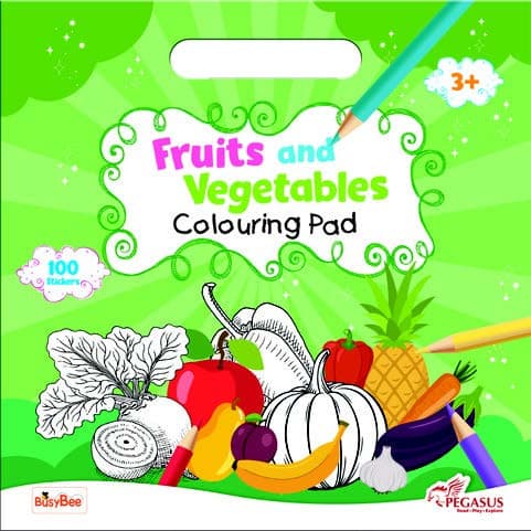 Colouring Pad -Fruits & Vegtable