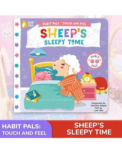 BT-Push-Pull Book Habit Pals: Sheep's Sleepy Time