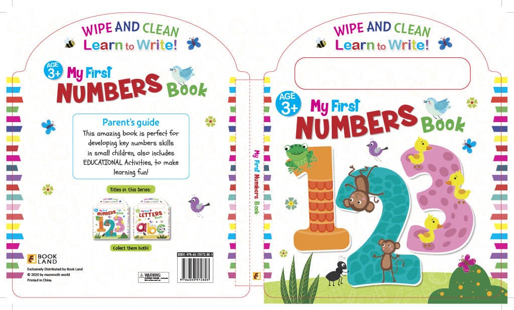Wipe & Clean My First Numbers Book