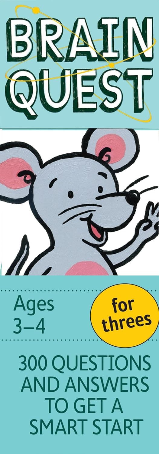 BRAIN QUEST OR THREES REVISED 4TH EDITION