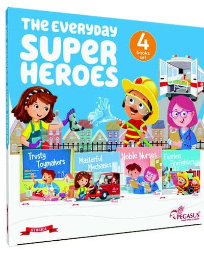 The Everyday Super Heroes (Set Of 4)