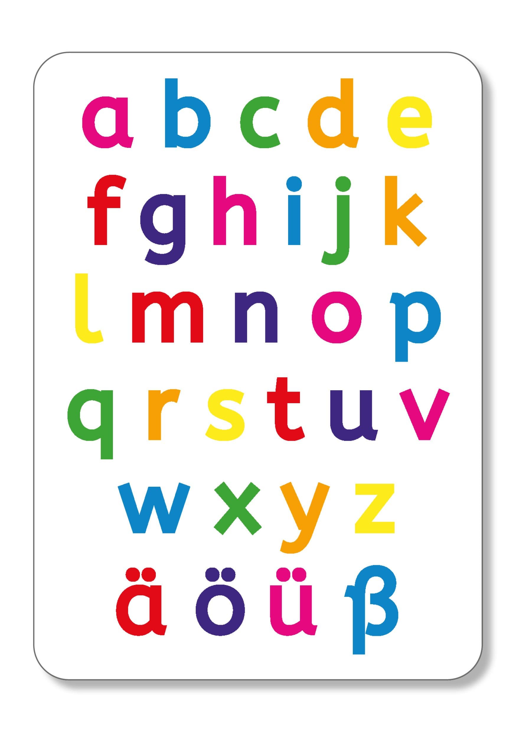 The German Alphabet - Write & Wipe Flash Cards — image 8