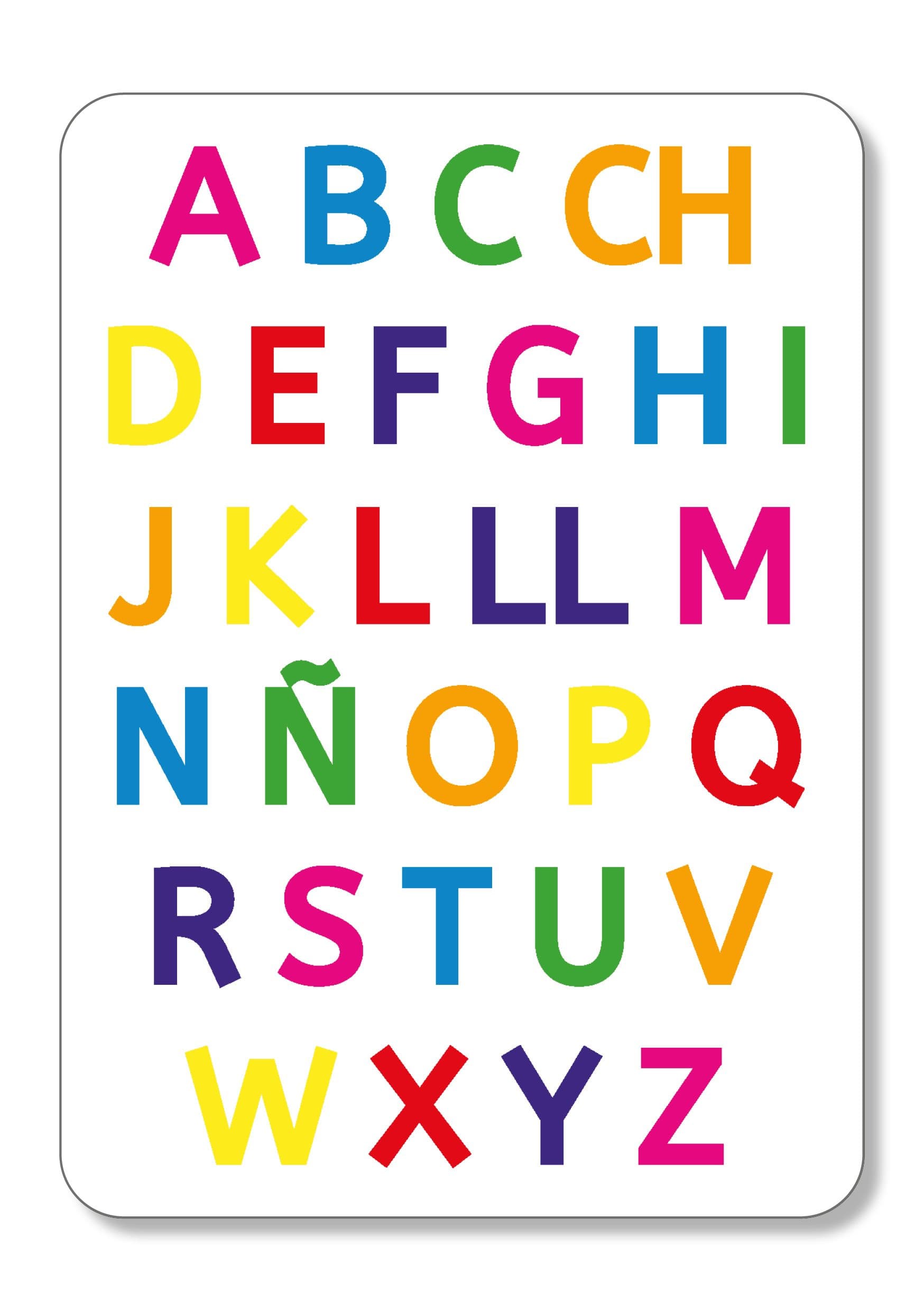 Spanish Alphabet - Write & Wipe Flash Cards — image 4