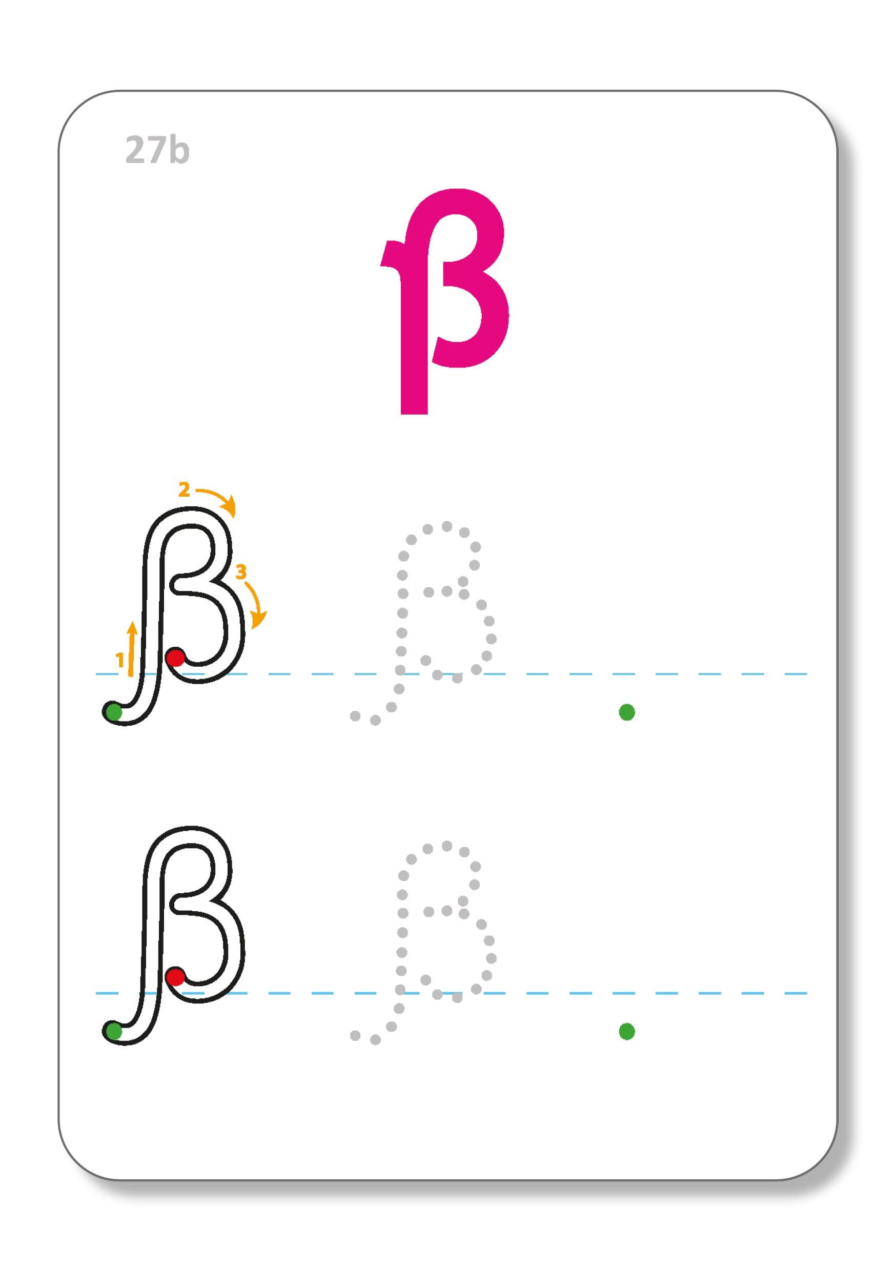 The German Alphabet - Write & Wipe Flash Cards — image 4