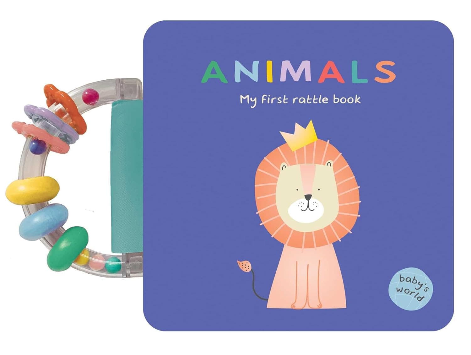 My First Rattle Book Animals