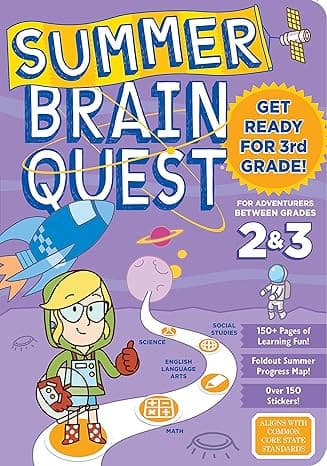 SUMMER BRAIN QUEST: BETWEEN GRADES 2 & 3