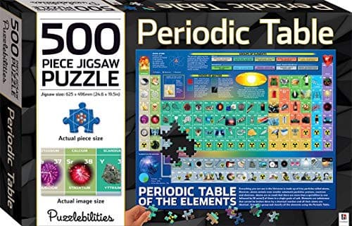 500 JIGSAW PERIODIC TABLE