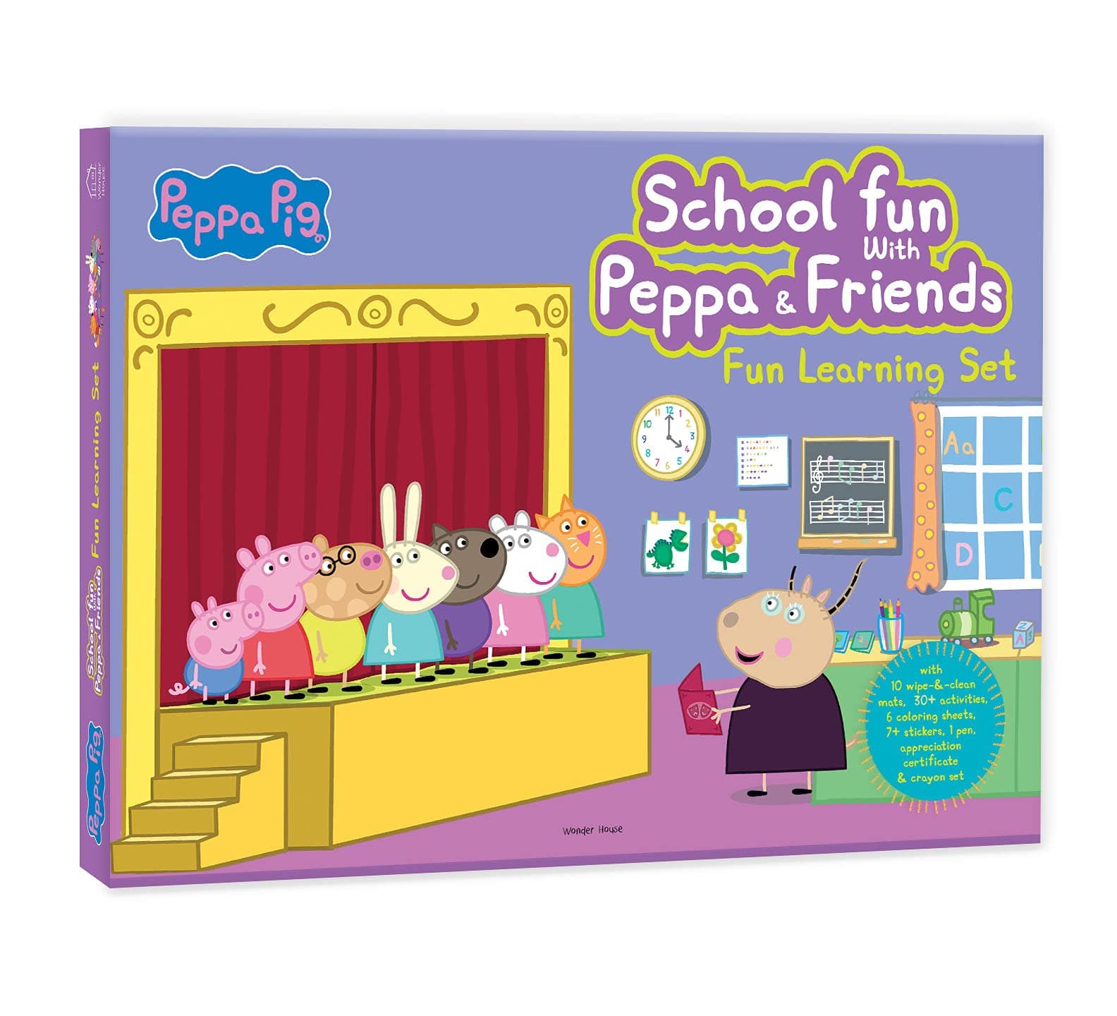 Peppa Pig-School with Peppa & Friends Fun Learning Set