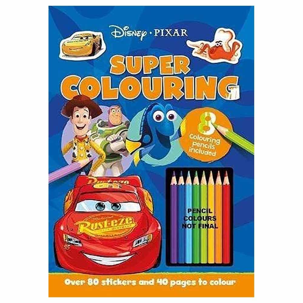 Disney Pixar Mixed: Super Colouring
