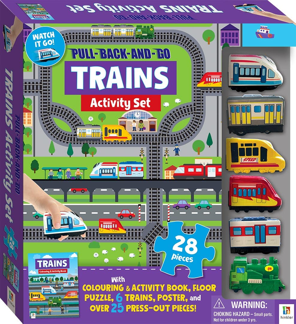 PULL BACK AND GO TRAINS