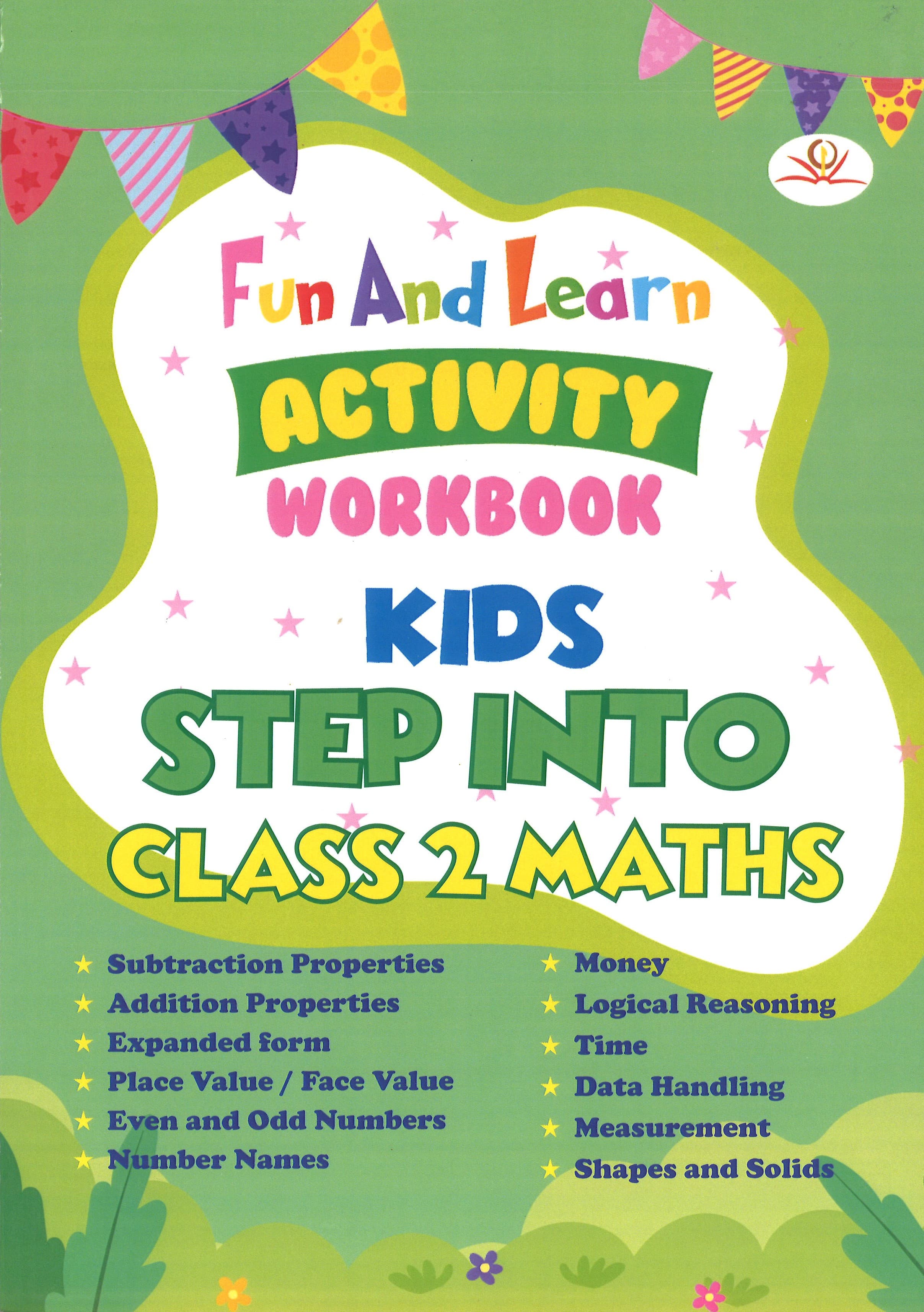 Fun And Learn Activity WorkBOOK For Kids Step Into Class 2 Maths