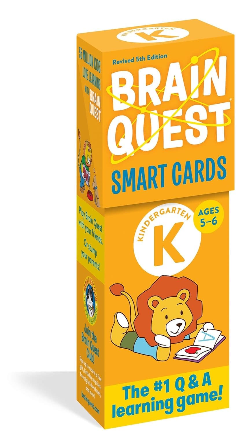 BRAIN QUEST KINDERGARTEN SMART CARDS REVISED 5TH EDITION