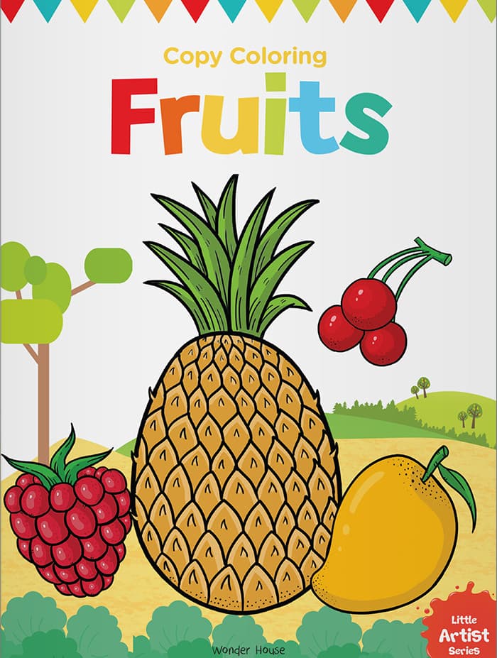 Little Artist Series Fruits: Copy Colour Books