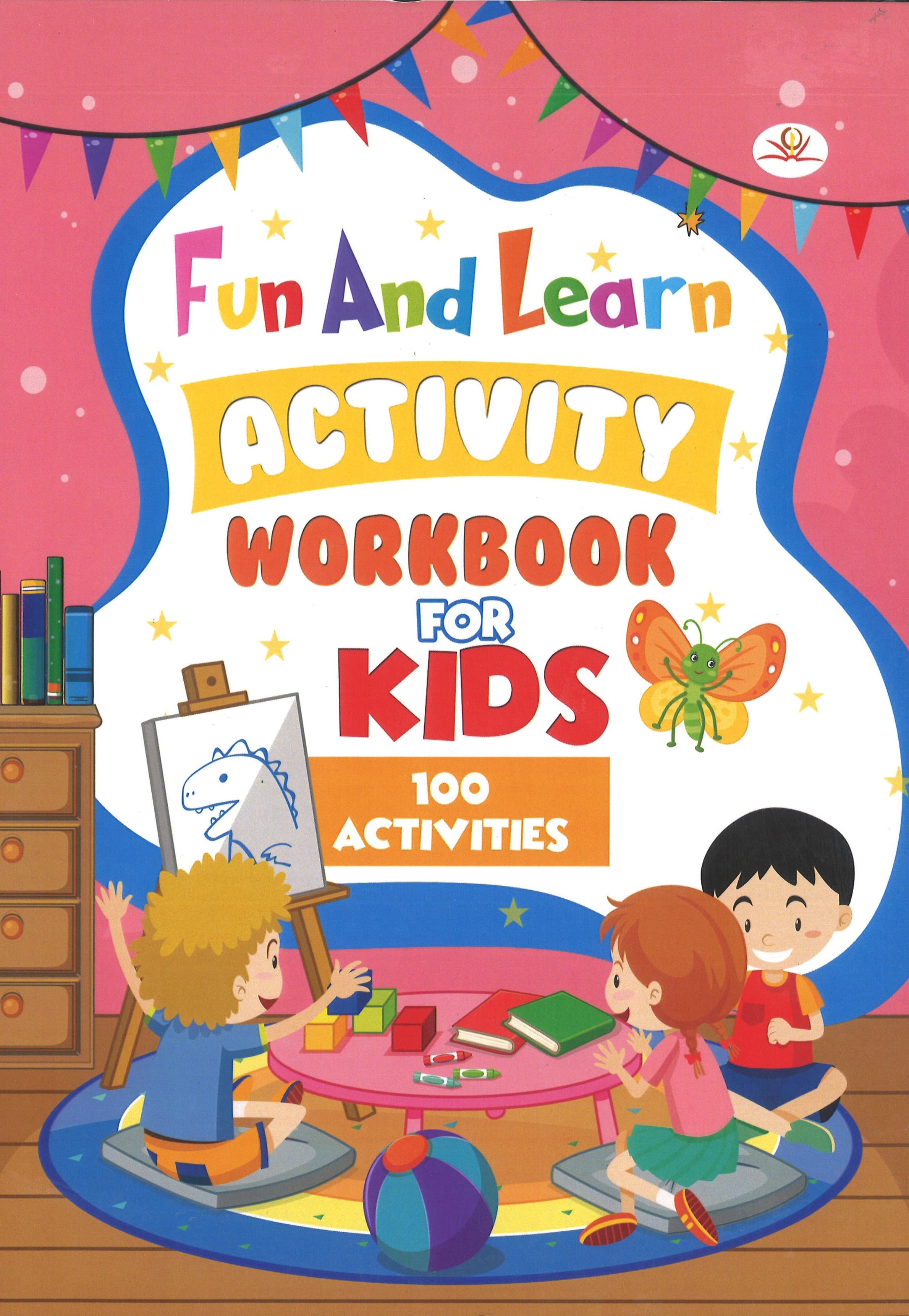 Fun And Learn Activity Workbook For Kids Brain Booster 1