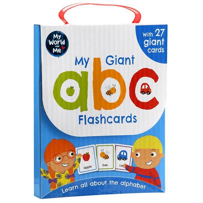 My World and Me: My Giant ABC Flashcards