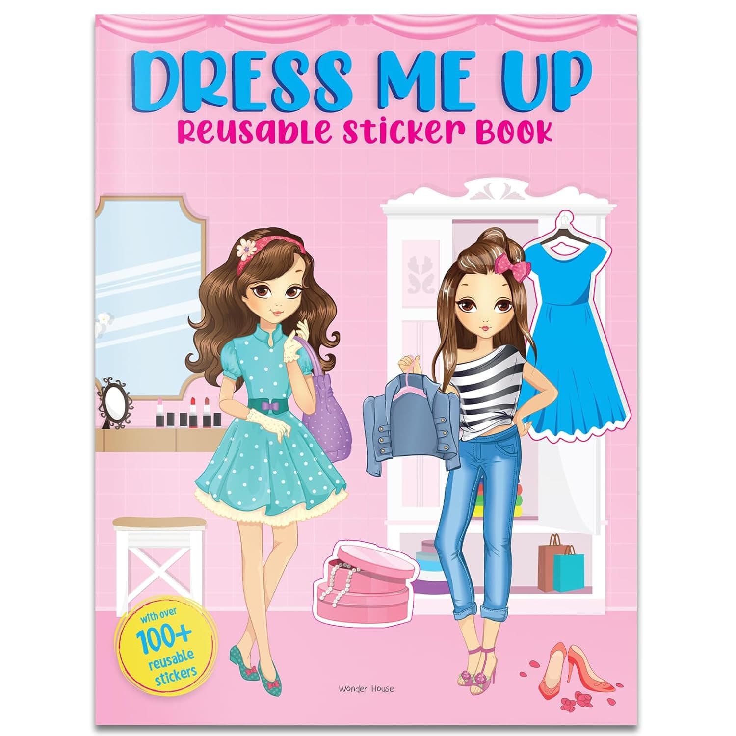 Dress Me Reusable sticker Book
