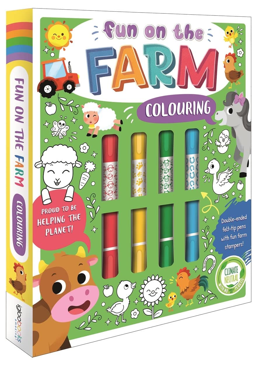 Fun On The Farm Colouring