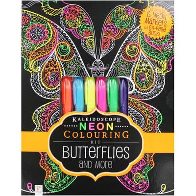 NEON COL KIT WITH 6 HIGH BUTTERFL