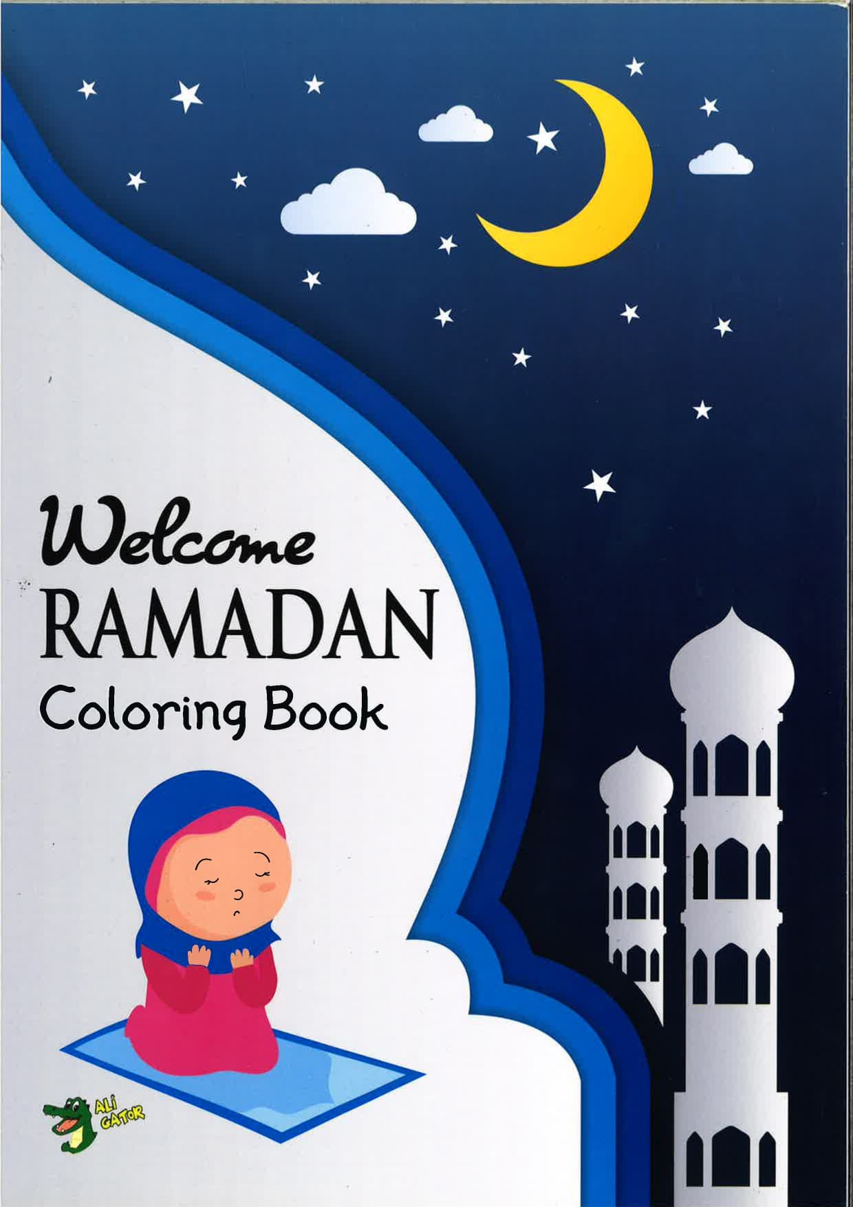 Welcome Ramadan Colouring Book