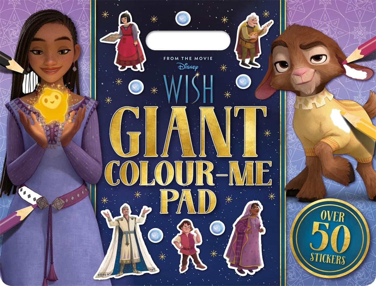 Disney Wish Giant Colour - Me Pad