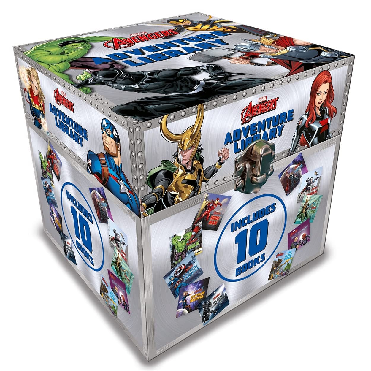Marvel Avengers Adventure Library Box (10 Books)