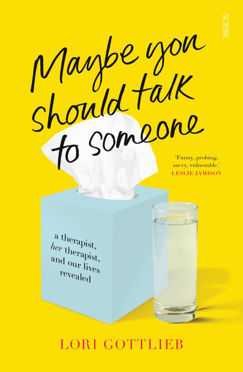 MAYBE YOU SHOULD TALK TO SOMEONE