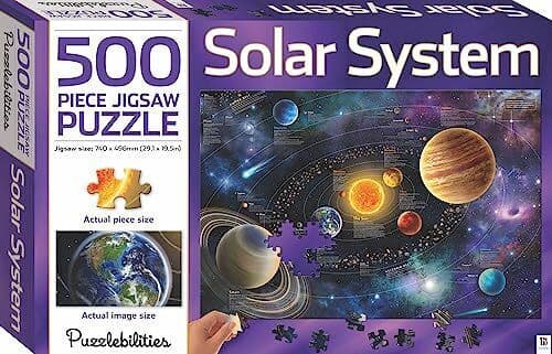 500 PIECE JIGSAW SOLAR SYSTEM