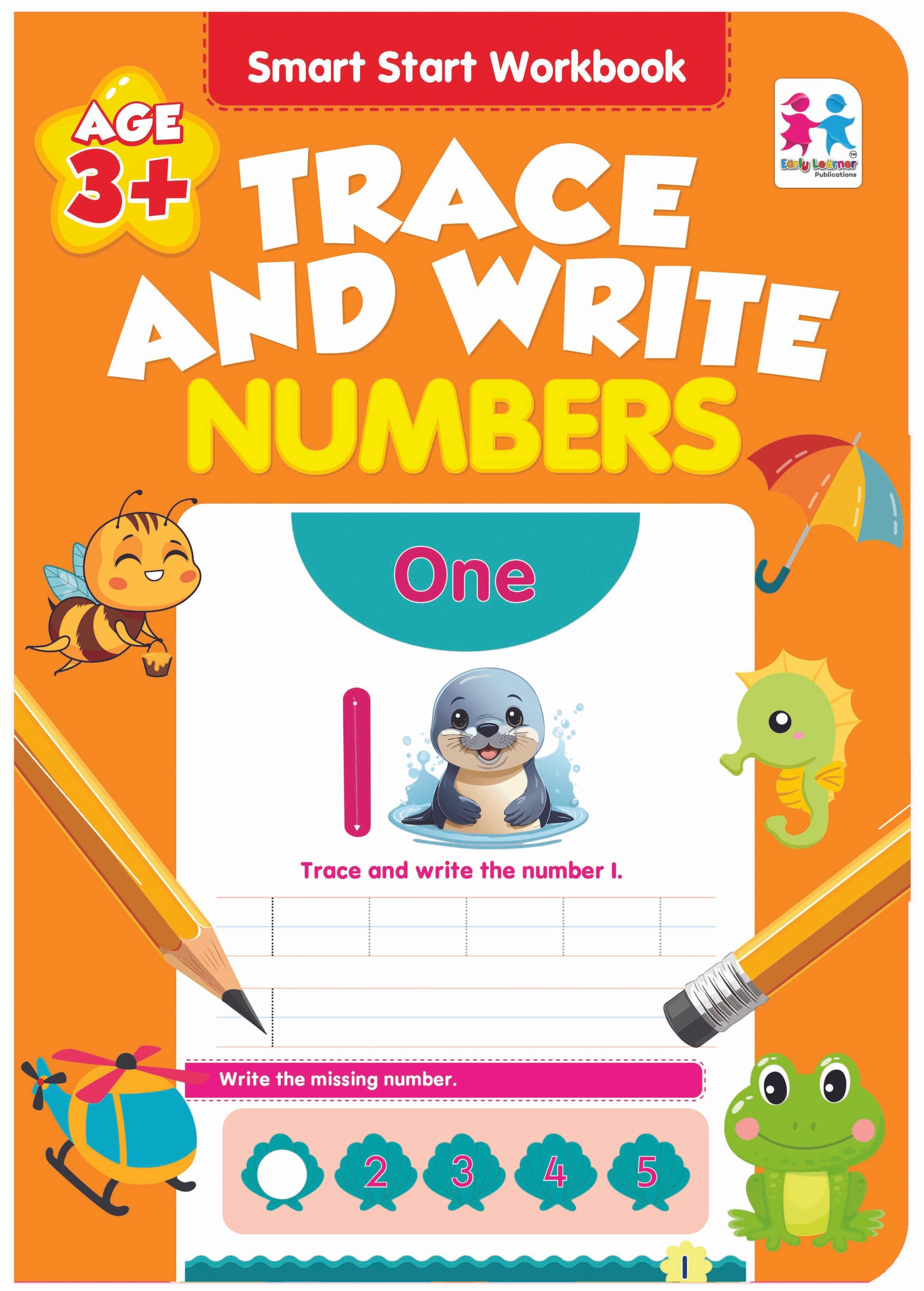 Smart Start Work Book - Trace & Write Numbers