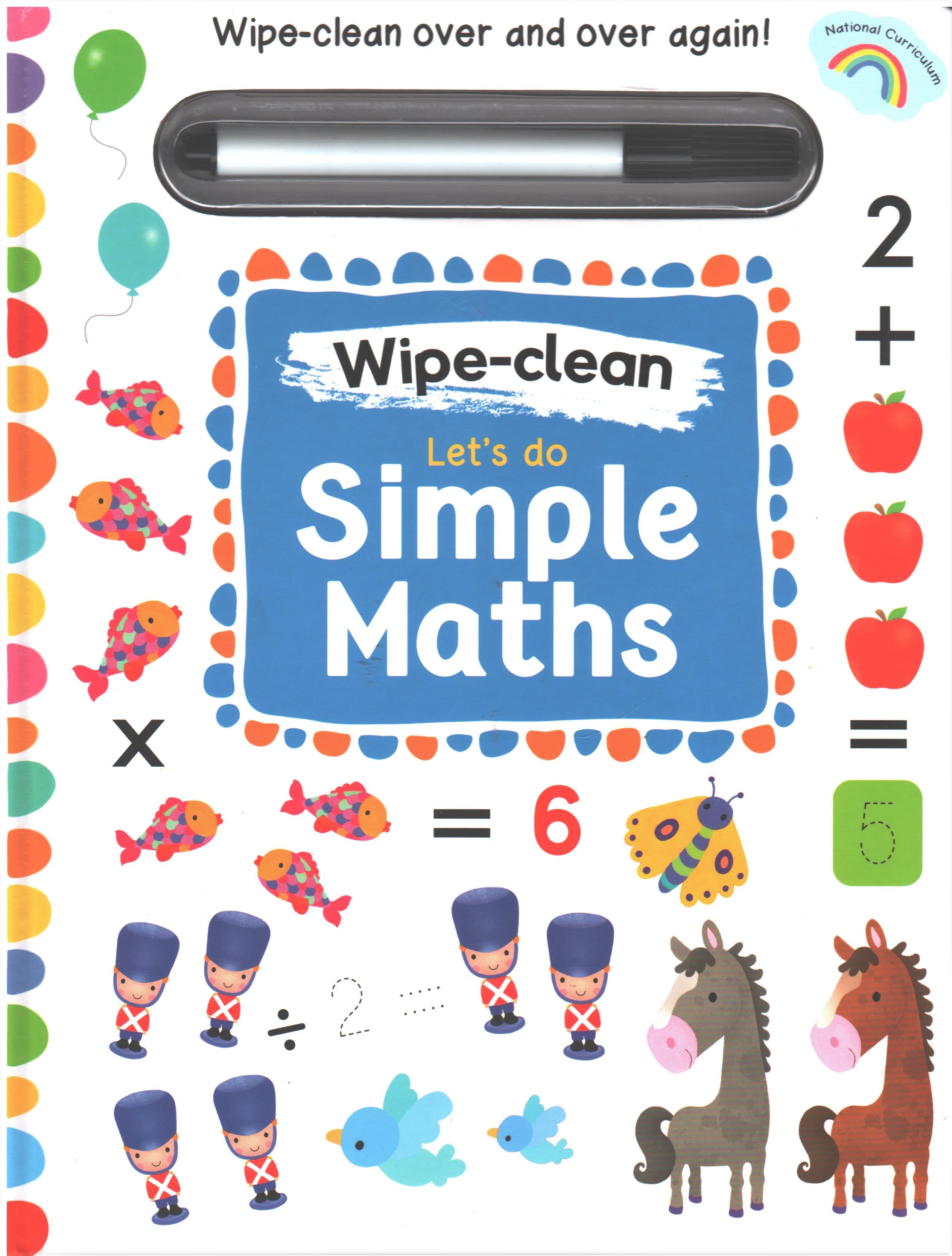 Wipe Clean Lets Do Simple Maths