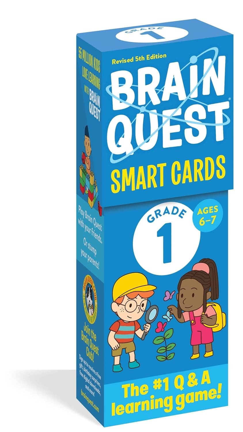 BRAIN QUEST 1ST GRADE SMART CARDS REVISED 5TH EDITION