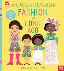 Mother and Daughter Dress-Up Dolls: Fashion from Long Ago