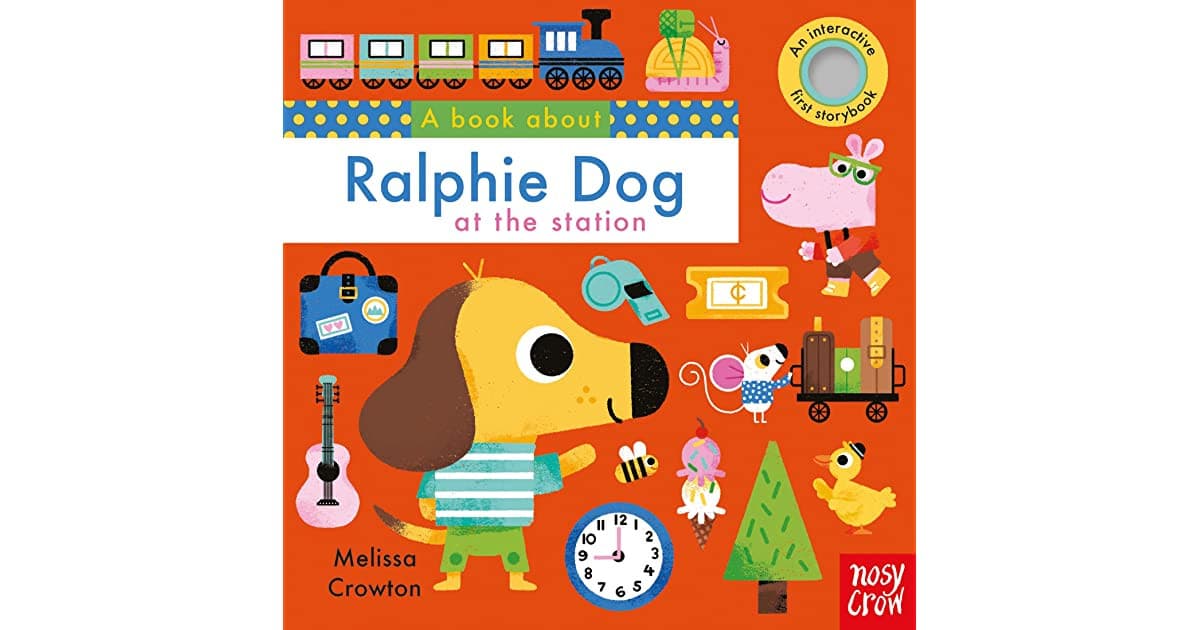 A Book About Ralphie Dog at the station