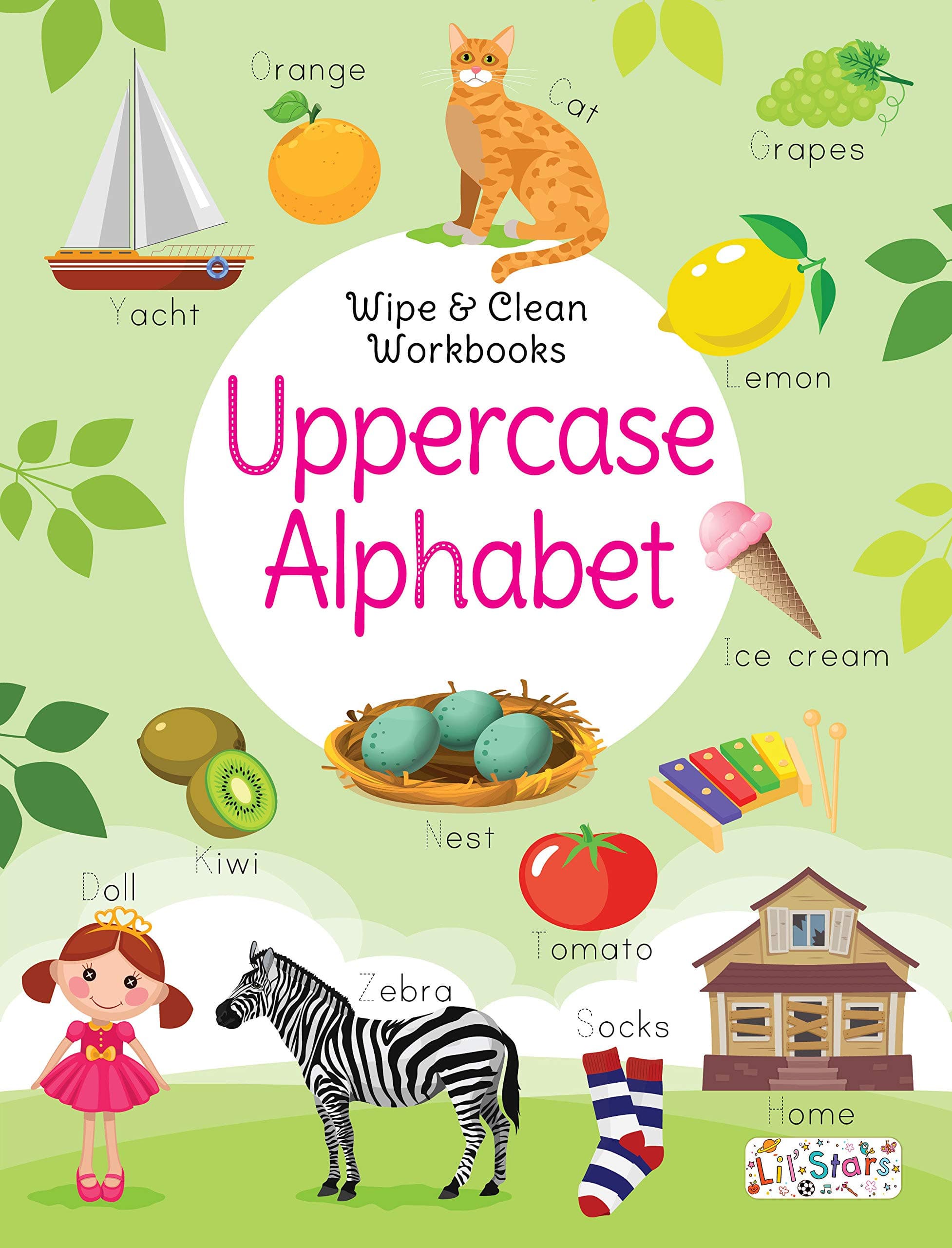 Wipe & Clean Workbook Uppercase Alphabet