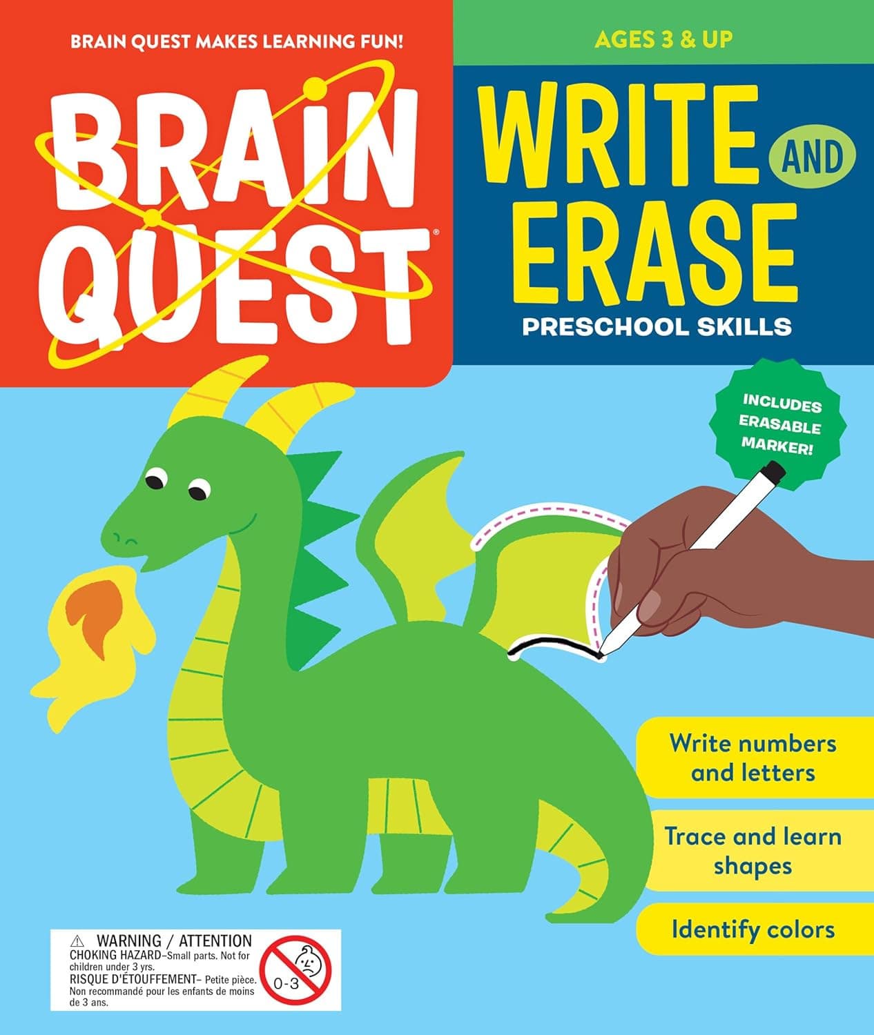 Brain Quest Write and Erase: Preschool Skills