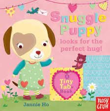 Snuggle Puppy looks for the perfect hug!