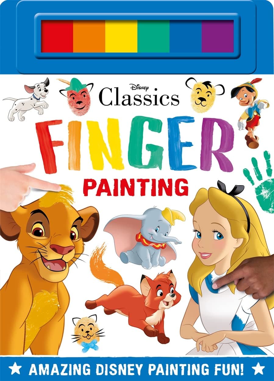 Disney Classics Finger Painting Book