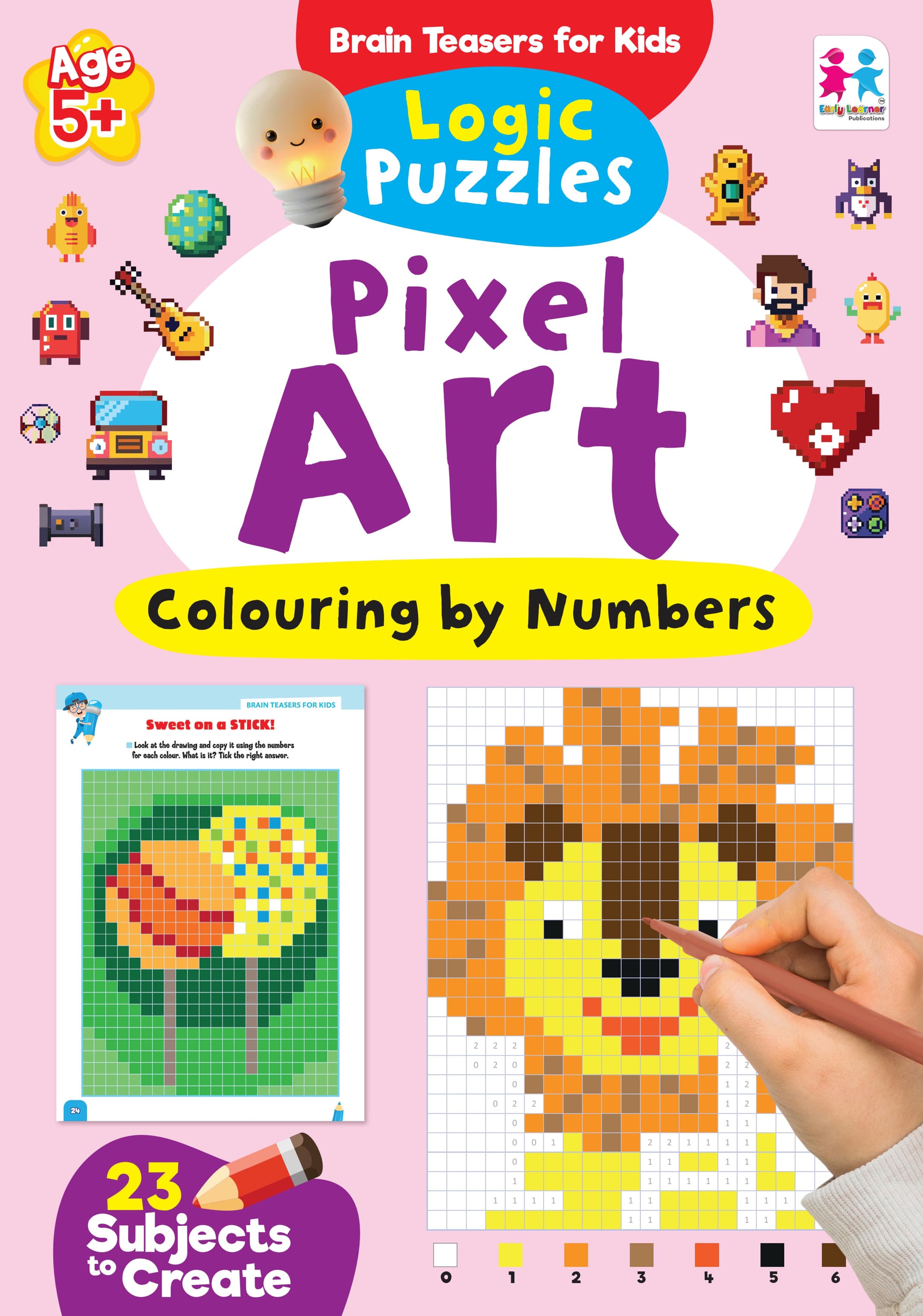 logic Puzzles - Pixel Art Colouring By Numbers