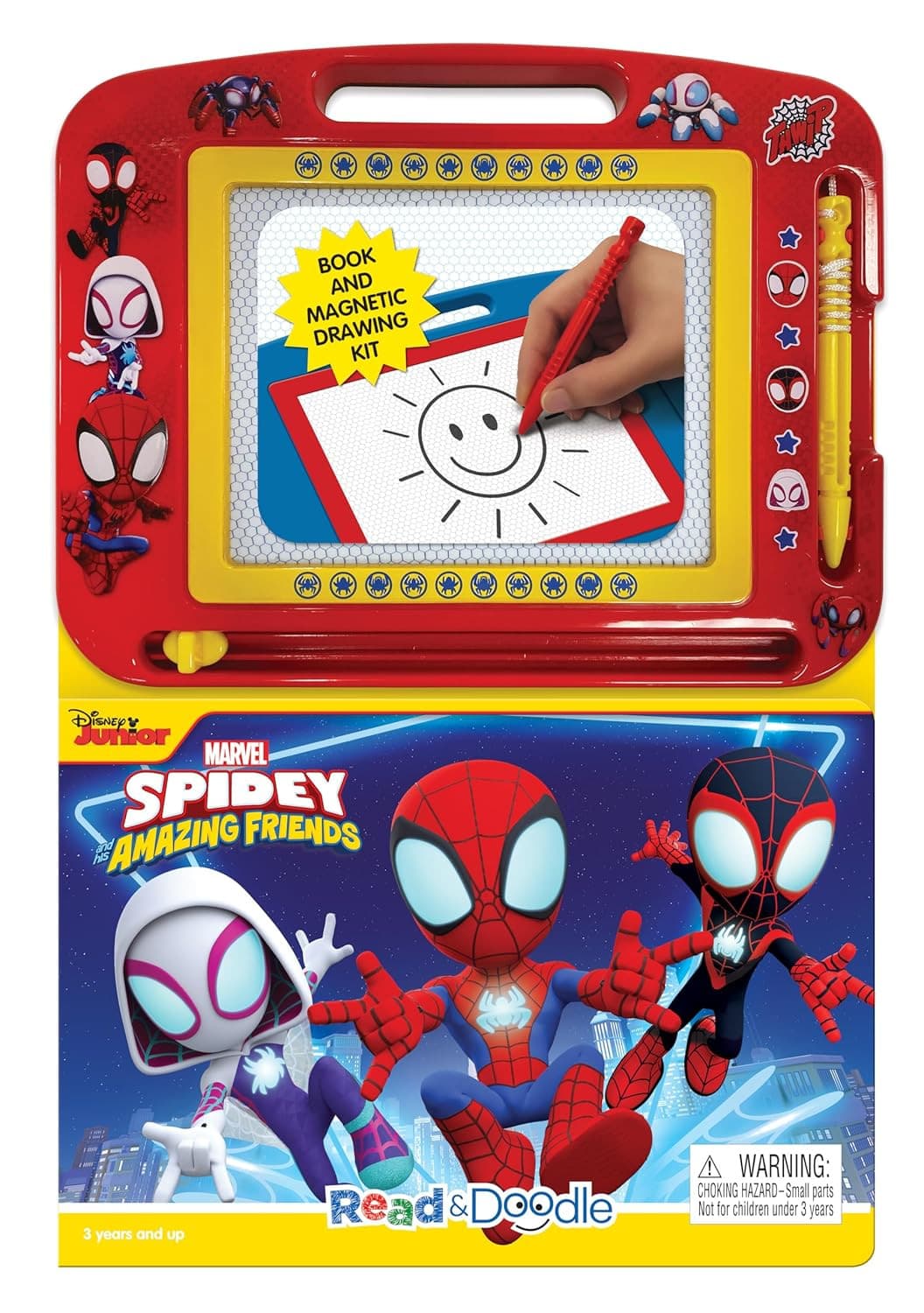 Marvel Spidey and his Amazing Friends Read & Doodle Learning Series