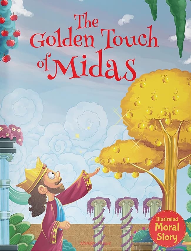 The Golden Touch of Midas - Illustrated Moral Story for Children