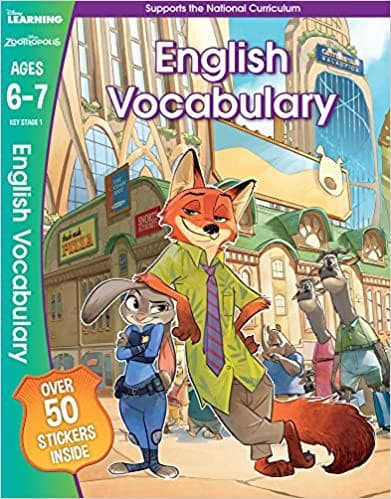 Disney Learning Zootropolis English Vocabulary Ages 6 7