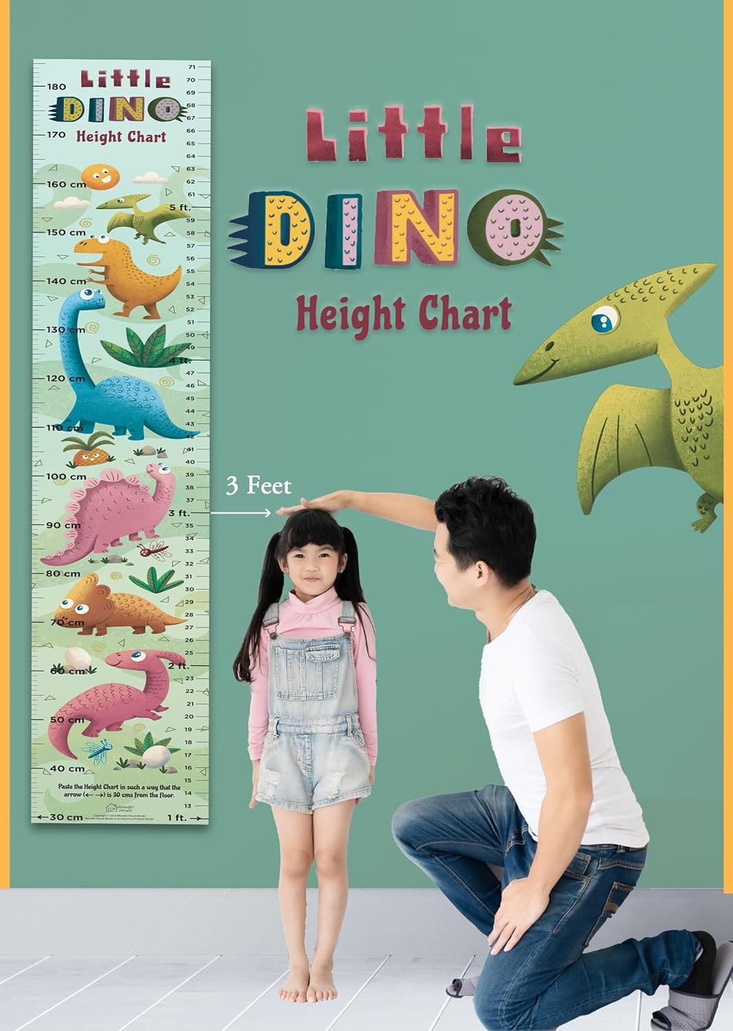 Little Dino Height Chart