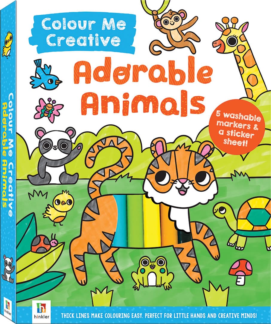COLOUR ME CREATIVE ADORABLE ANIMA