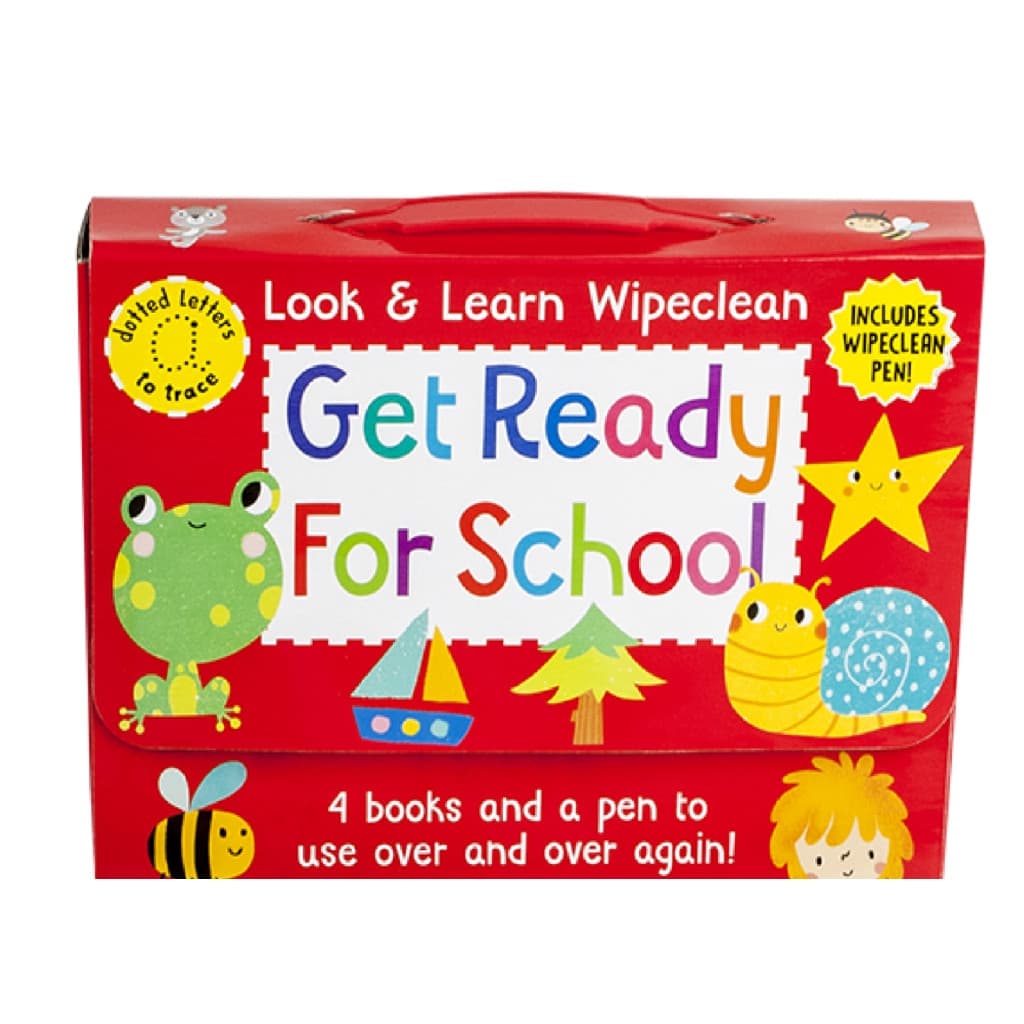Wipe Clean Pack Get Ready For School