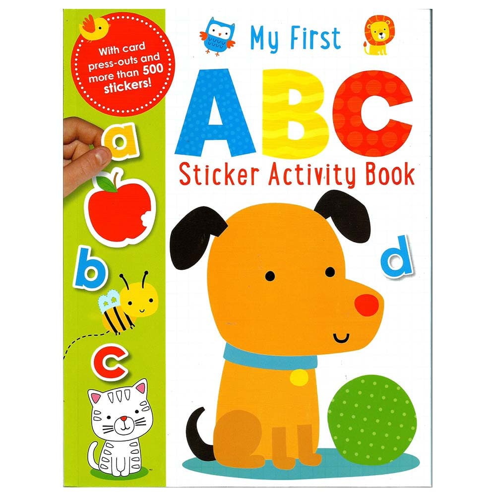Press Out My First ABC Sticker Activity Books