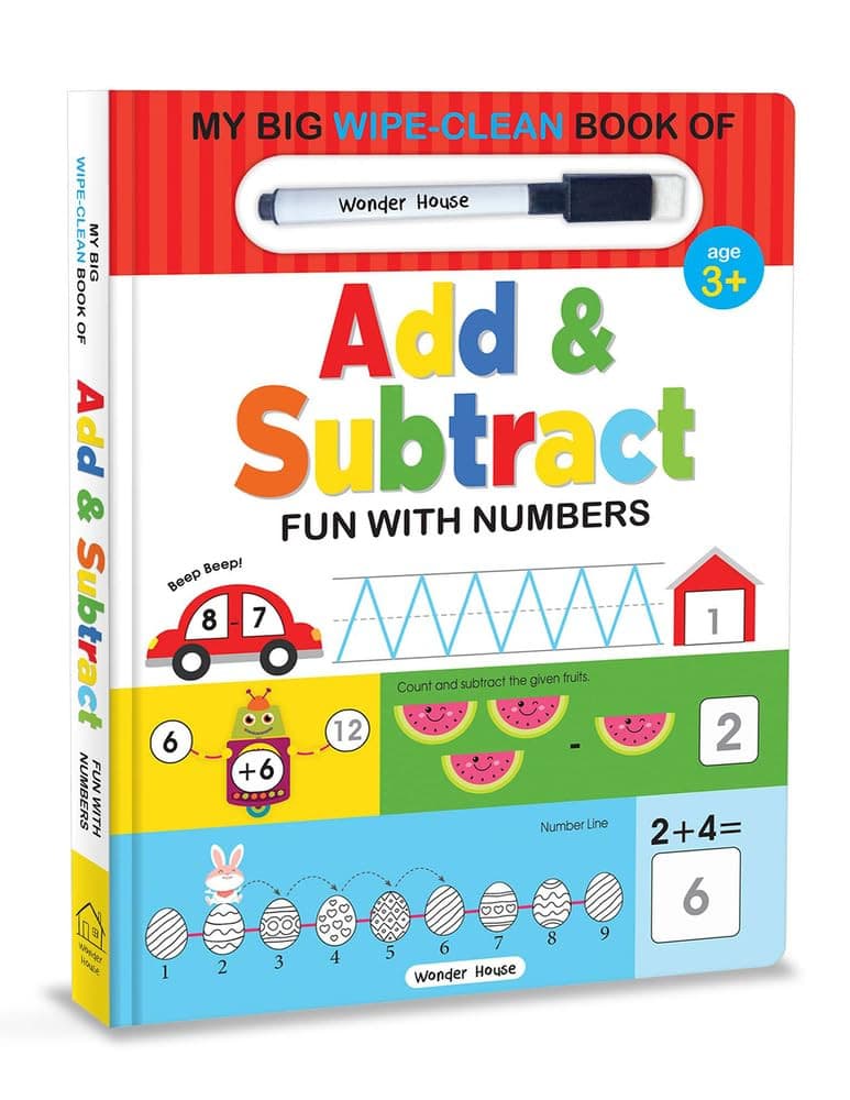 My Big Wipe And Clean Book of Add And Subtract