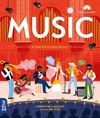 MUSIC A FOLD-OUT GRAPHIC HISTORY