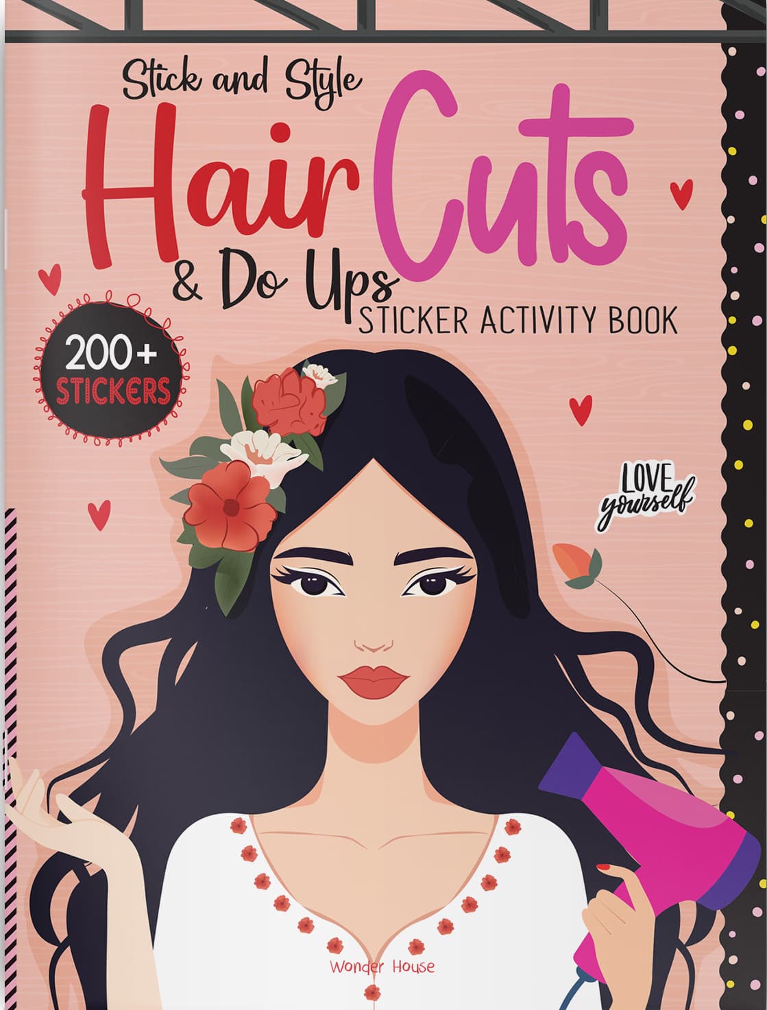 Stick and Style - Hair cuts & Do ups (Sticker Activity Book)