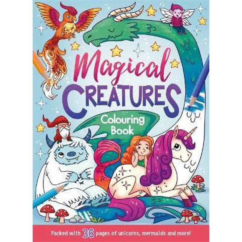Magical Creatures Colouring Book